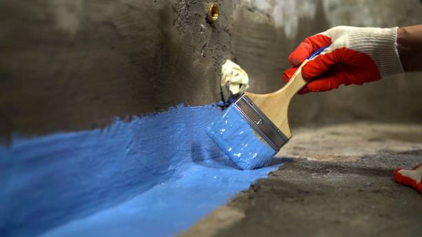 Commercial Basement Waterproofing project at a Hamden, OH business property by SJ Waterproofing Pros